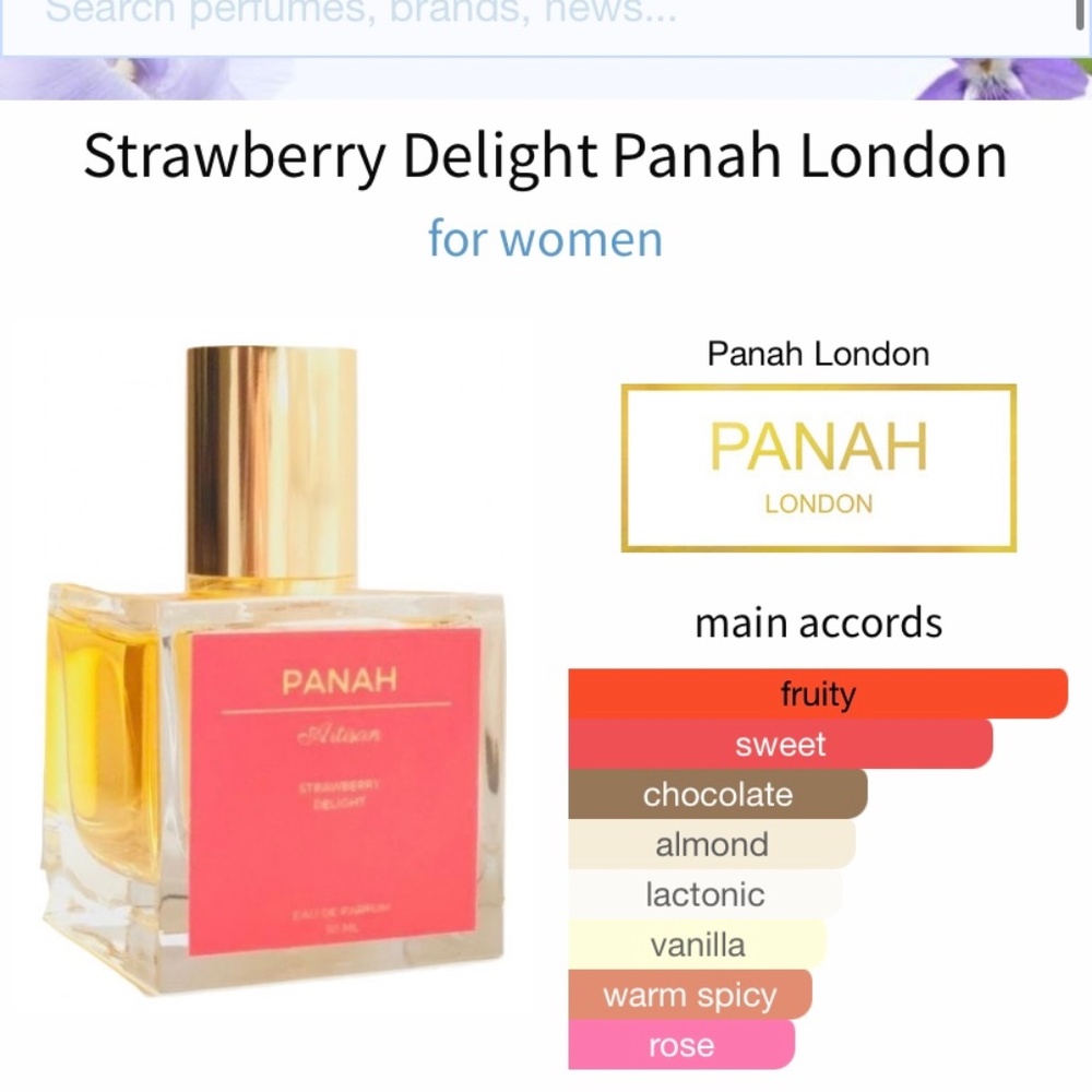 Panah London Strawberry Delight